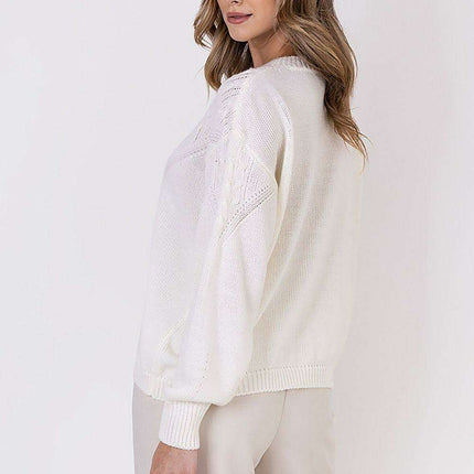 Plaid Elegance: Sporty Knit Sweater - Très Elite