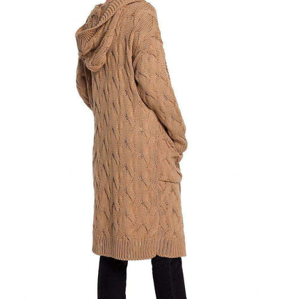 Plaid Hooded Warmth Cardigan - Très Elite