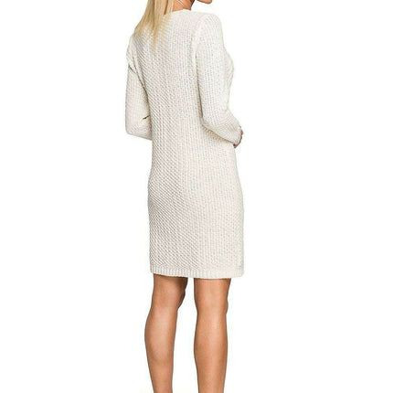 Plaid Knit Comfort Dress - Très Elite