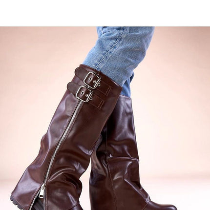 Platform boots model 222372 - Très Elite