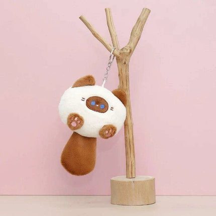 Playful BIBI Kitten Plush Keychain: Your Cute Accessory Delight