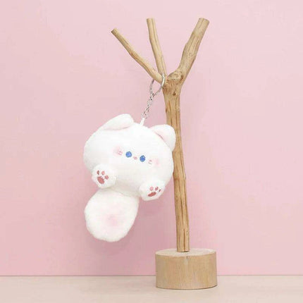 Playful BIBI Kitten Plush Keychain: Your Cute Accessory Delight