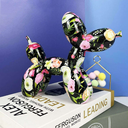 Playful Elegance: Vibrant Balloon Dog Resin Sculptures for Stylish Home Decor - Très Elite