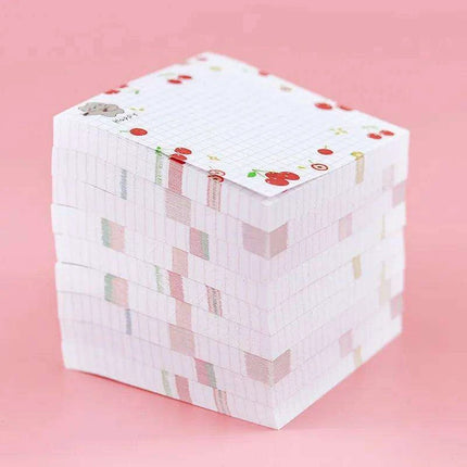 Playful Pets and Fruits Sticky Notes Set: Fun Organization for All - Très Elite