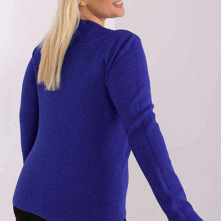 Playful Pom-Pom Plus Size Viscose Sweater for Effortless Elegance - Très Elite