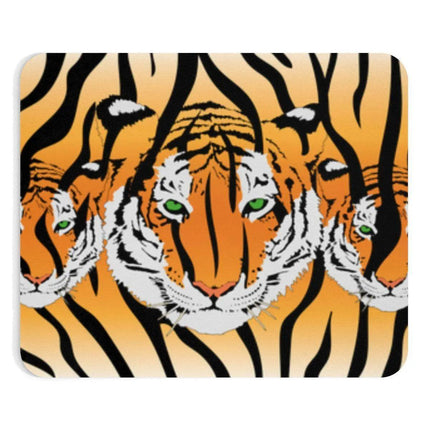 Playful Tiger Stripe Mousepad for Kids' Desks - Très Elite