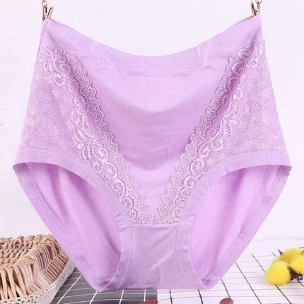 Plus Size High Waist Modal Briefs for Women - Breathable Solid Color Lingerie - Très Elite