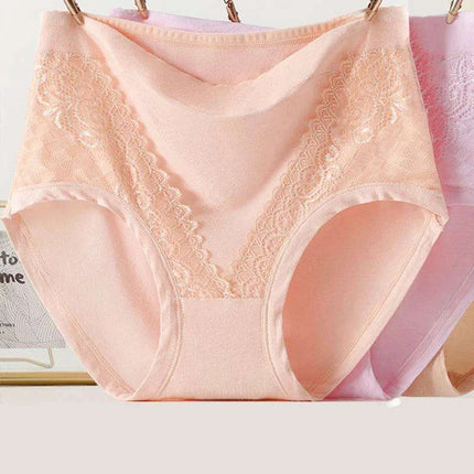 Plus Size High Waist Modal Briefs for Women - Breathable Solid Color Lingerie - Très Elite