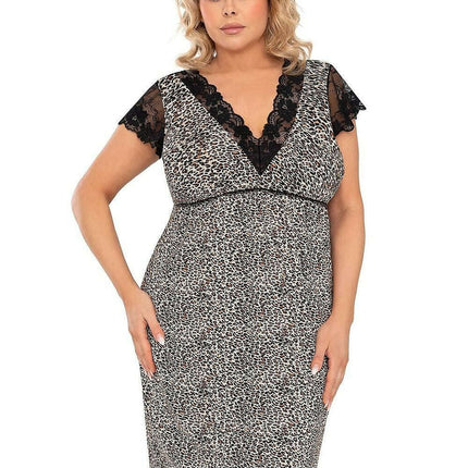 Plus Size Nightgown model 216331 - Très Elite