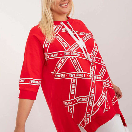 Plus size blouse model 201839