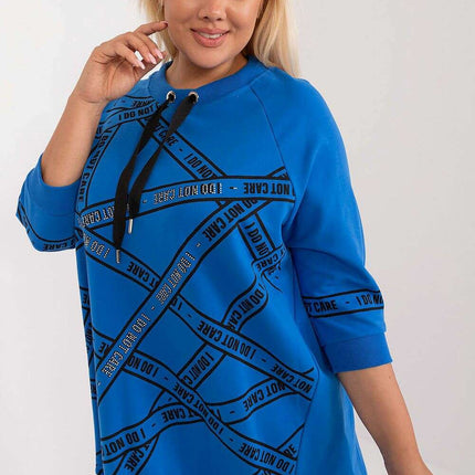 Plus size blouse model 201839