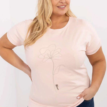 Plus size blouse model 211755