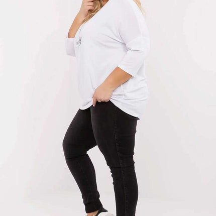 Plus size blouse model 212683 - Très Elite