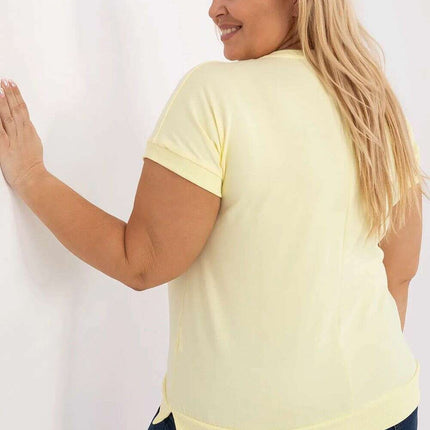 Plus size blouse model 212687 - Très Elite