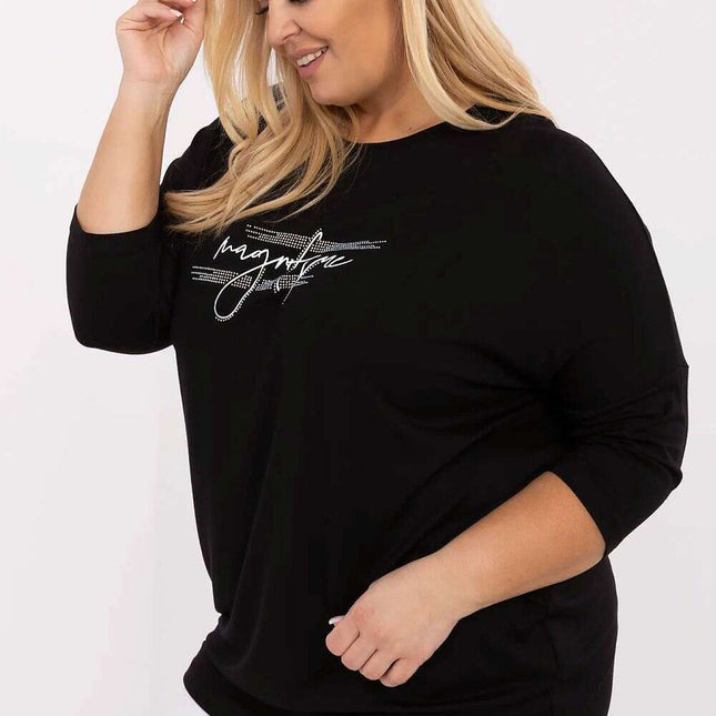 Plus size blouse model 212692