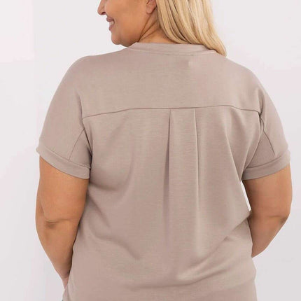 Plus size blouse model 212695 - Très Elite