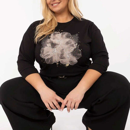 Plus size blouse model 212700 - Très Elite