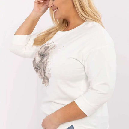Plus size blouse model 212700 - Très Elite