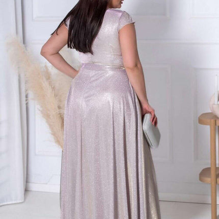 Plus size dress model 208814 - Très Elite