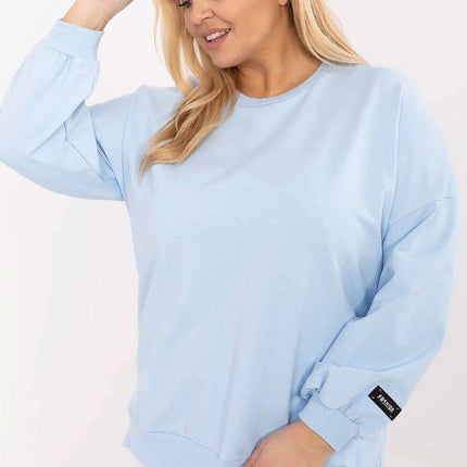 Plus size sweatshirt model 211730 - Très Elite