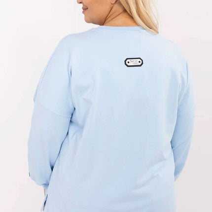 Plus size sweatshirt model 211730 - Très Elite