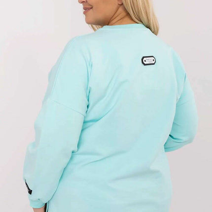 Plus size sweatshirt model 211730 - Très Elite