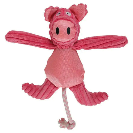 Plush Cartoon Animal Dog Toys - Bite-Resistant Cattle and Pig Designs - Très Elite