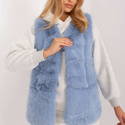 Plush Elegance: Luxurious Faux Fur Vest