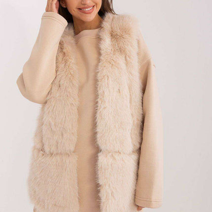 Plush Elegance: Luxurious Faux Fur Vest