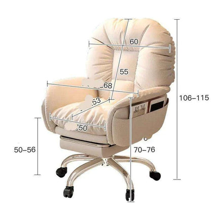 Plush Swivel Recliner Gaming Chair: Luxury Comfort and Style - Très Elite