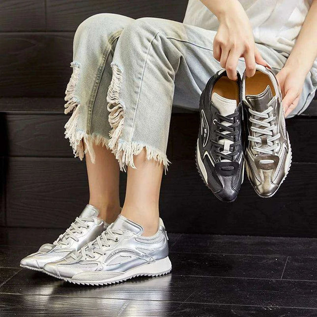 Pointed Casual Trainers - Stylish Everyday Sneakers