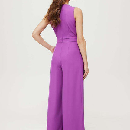 Polish Elegance Wide-Leg Jumpsuit for Timeless Style - Très Elite