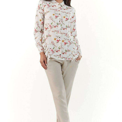 Polish Perfection Long Sleeve Collared Shirt - Très Elite