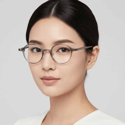 Polly Retro Crystal Eyewear - A Stylish Fusion of Classic Elegance and Modern Innovation - Très Elite