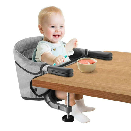 Portable Child's High Chair with Secure Harness and Foldable Design - Très Elite