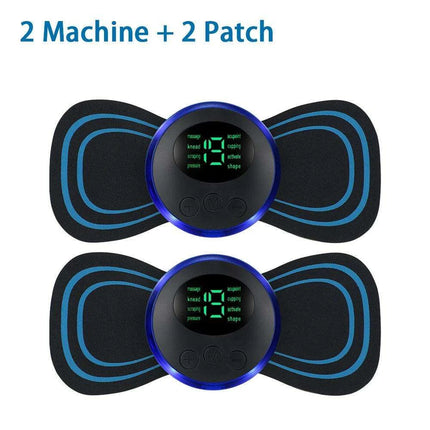 Portable Electric Neck Massager with 8 Adjustable Modes - Full Body Muscle Relaxation Stimulator - Très Elite