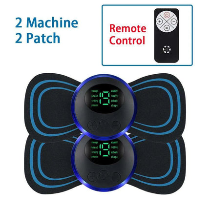 Portable Electric Neck Massager with 8 Adjustable Modes - Full Body Muscle Relaxation Stimulator - Très Elite