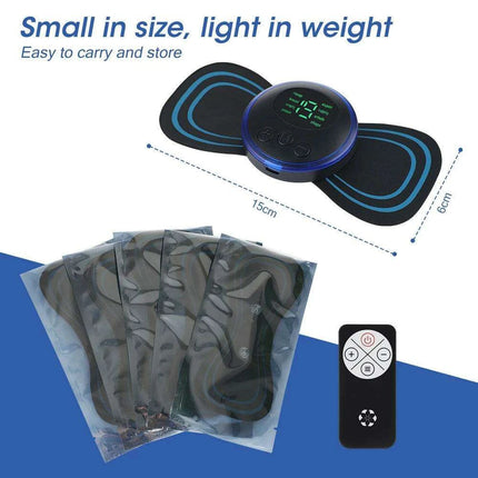 Portable Electric Neck Massager with 8 Adjustable Modes - Full Body Muscle Relaxation Stimulator - Très Elite