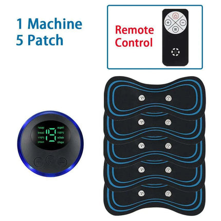 Portable Electric Neck Massager with 8 Adjustable Modes - Full Body Muscle Relaxation Stimulator - Très Elite