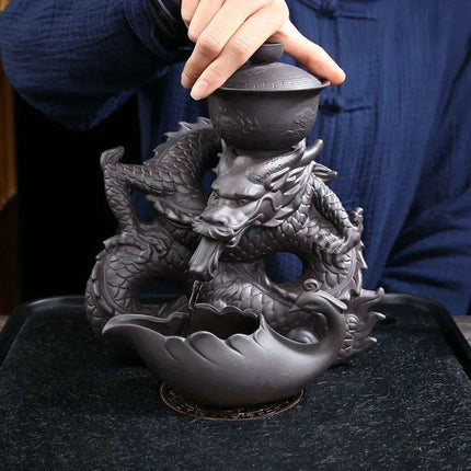 Portable Elegant Gongfu Tea Ceremony Set with Classic Teapot and Infuser - Très Elite