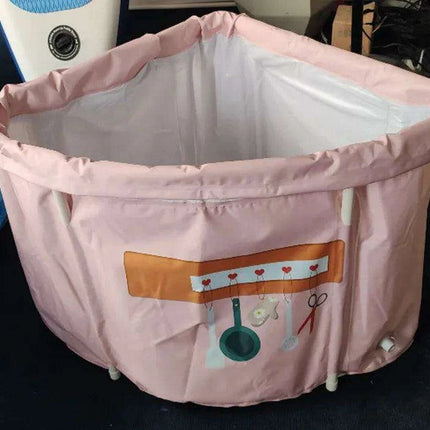 Portable Spa Bath: Compact Folding Adult Bathtub with Sauna Insulation for Relaxation - Très Elite