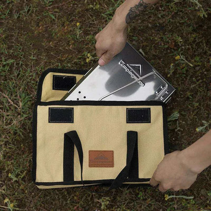 Portable Stainless Steel Charcoal Grill for Unforgettable Outdoor Feasts - Très Elite