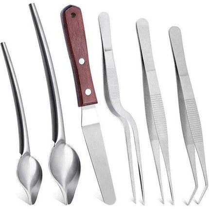 Precision Culinary Mastery: 6-Piece Stainless Steel Kitchen Tool Set