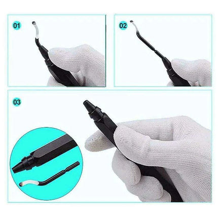 Precision Deburring Tool Kit with RB1000 Blade and Sturdy Alloy Steel Handles for Effortless DIY Tasks