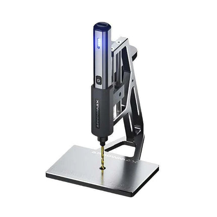 Precision Portable Drill Press Kit with Rechargeable Mini Electric Drill - Perfect for Various Materials - Très Elite