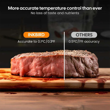 Precision Smart Sous Vide Cooker with WiFi Connectivity & 3D Water Circulation for Culinary Excellence - Très Elite