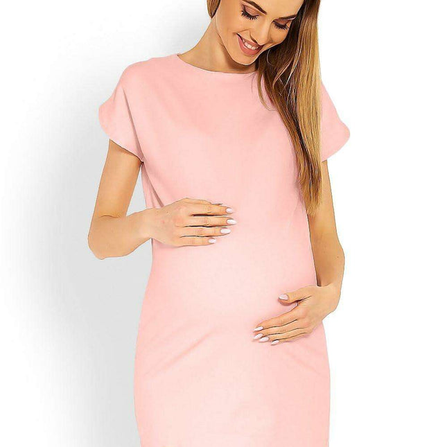 Pregnancy Glow Asymmetrical Maternity Dress