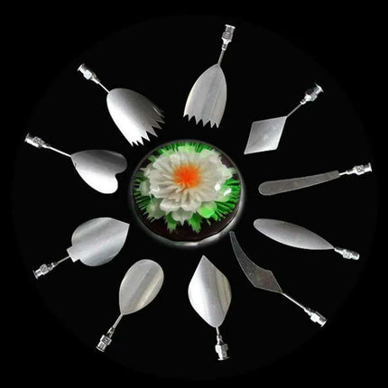 Premium 3D Gelatin Cake Decorating Needle Set - Precision Stainless Steel Tools - Très Elite