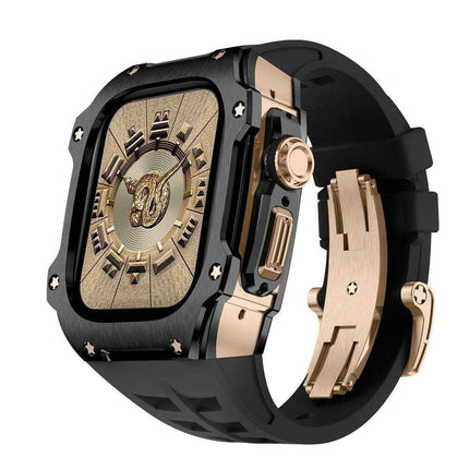 Premium 49mm Stainless Steel Apple Watch Case and Band - Redefine Your Elegance - Très Elite