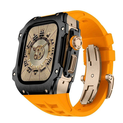 Premium 49mm Stainless Steel Apple Watch Case and Band - Redefine Your Elegance - Très Elite